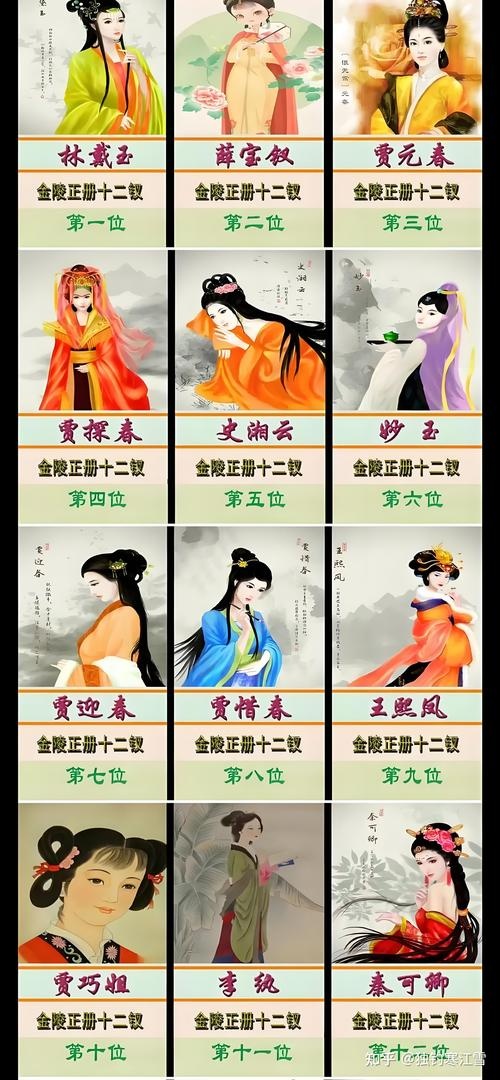 红楼梦主要人物